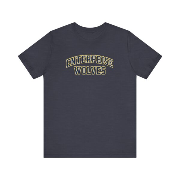 Enterprise Wolves (College Lettering) T-Shirt - Image 8