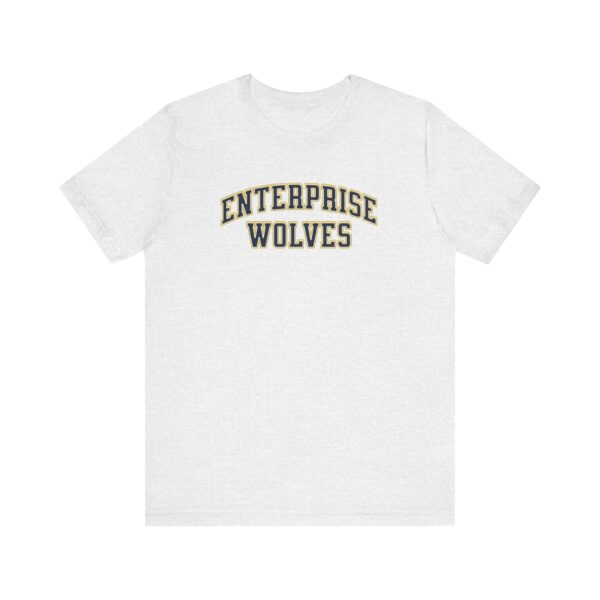 Enterprise Wolves (College Lettering) T-Shirt - Image 5