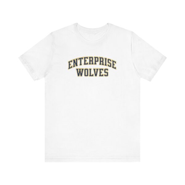 Enterprise Wolves (College Lettering) T-Shirt